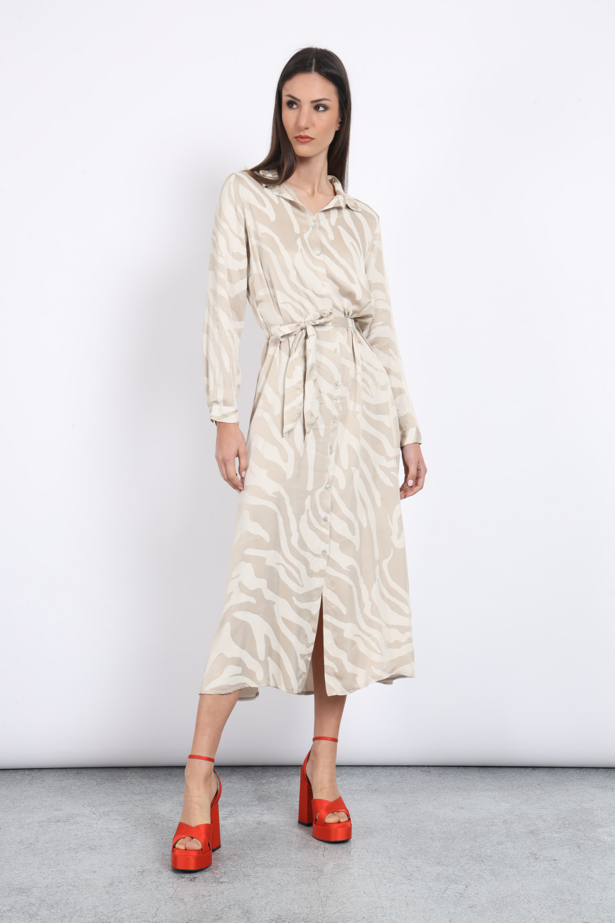 Midi Animal print dress