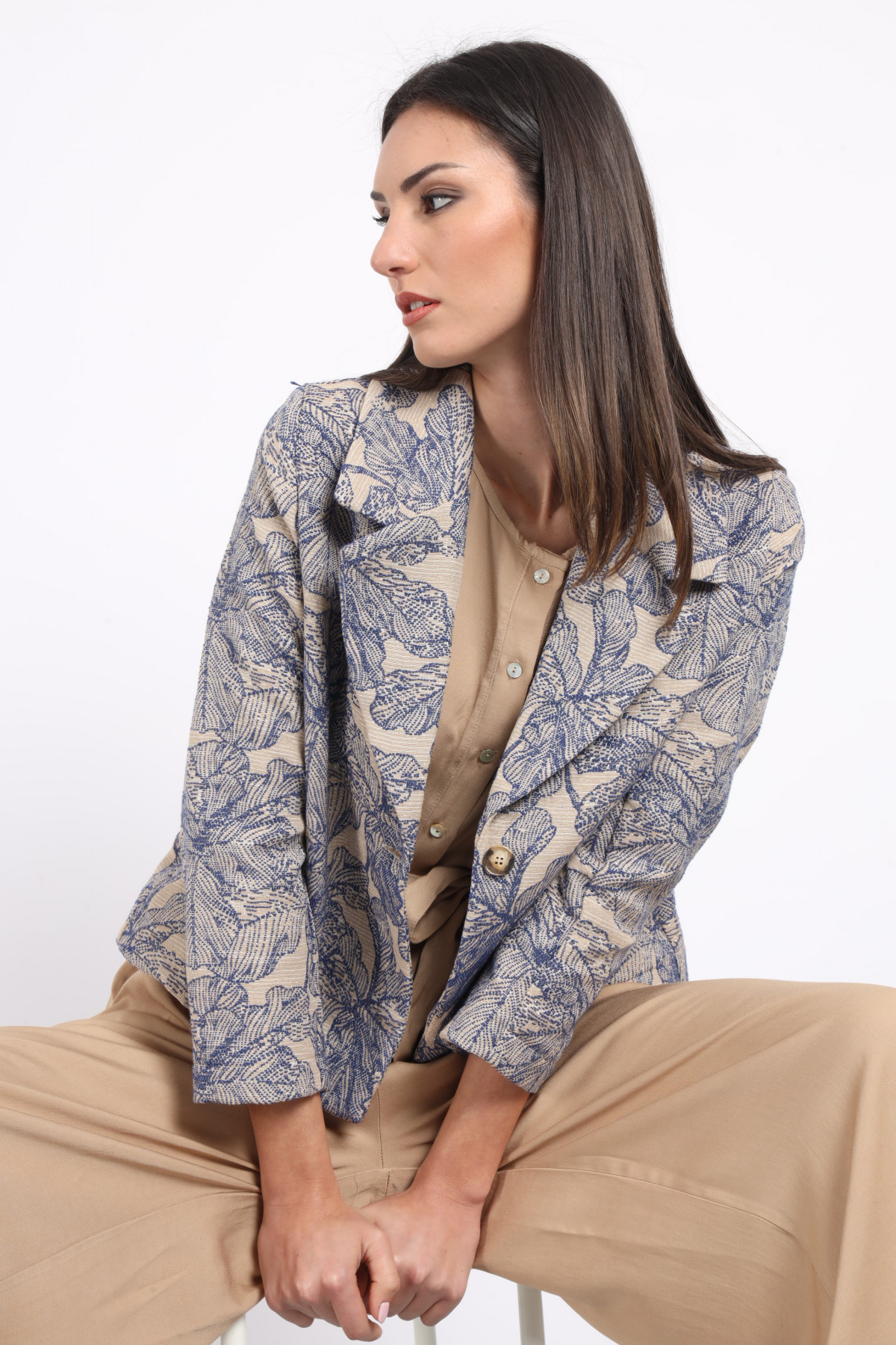 Jacquard Tweed jacket
