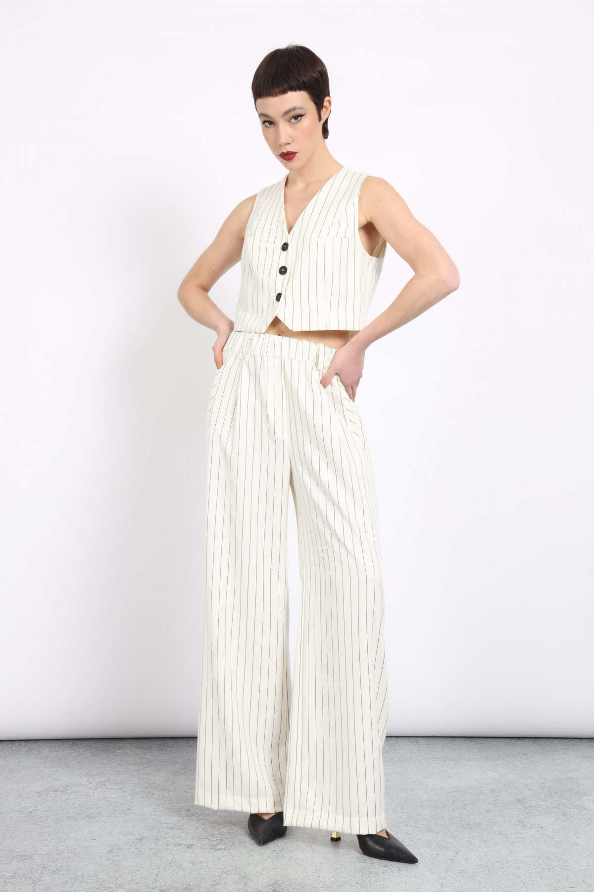 Pinstripe Pants