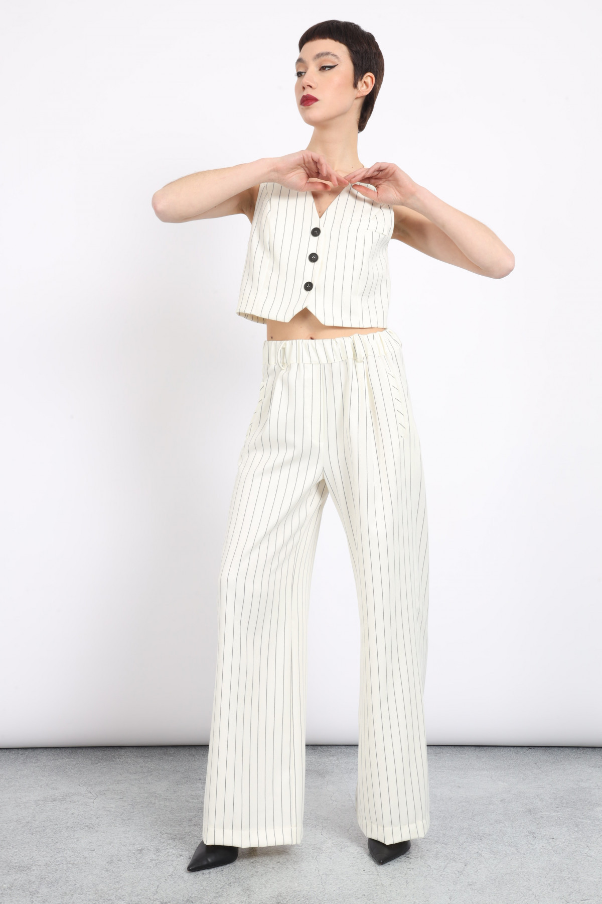 Pinstripe Pants