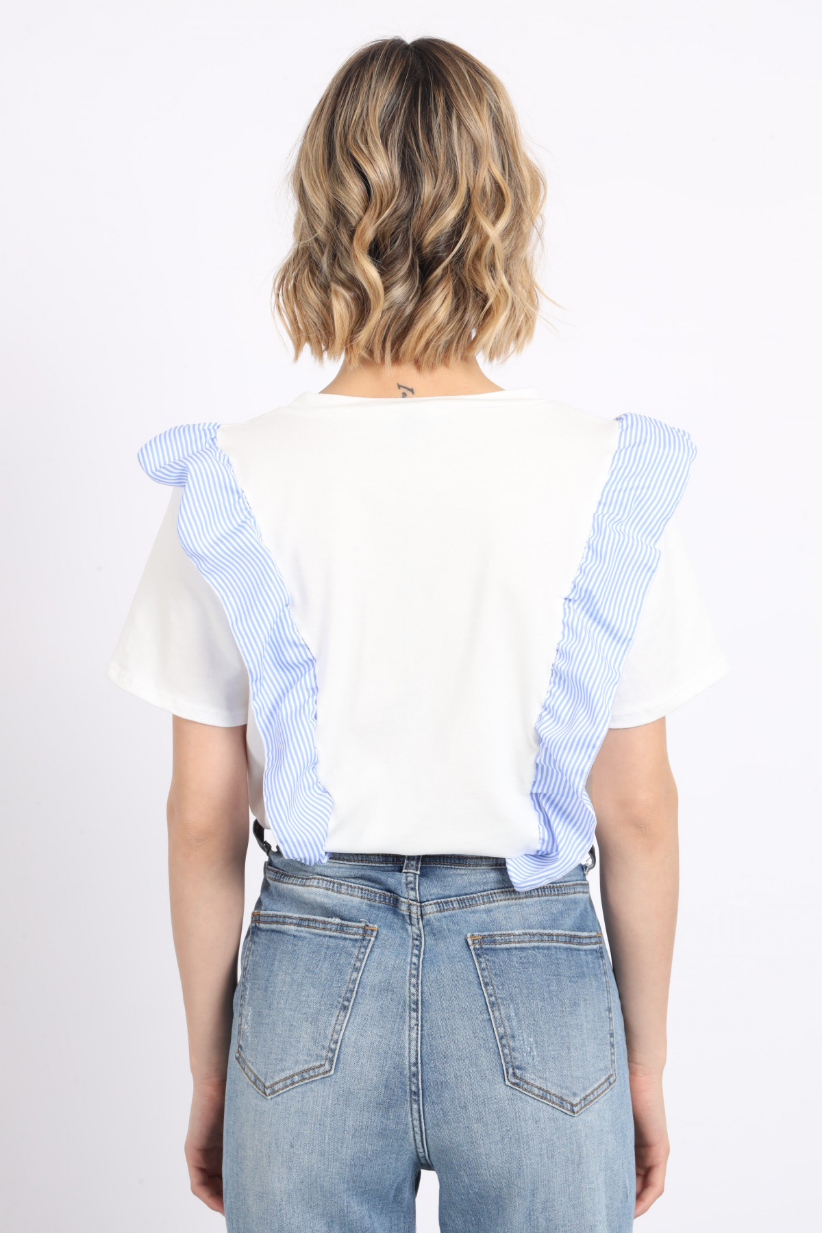 T-shirt with Striped Gala