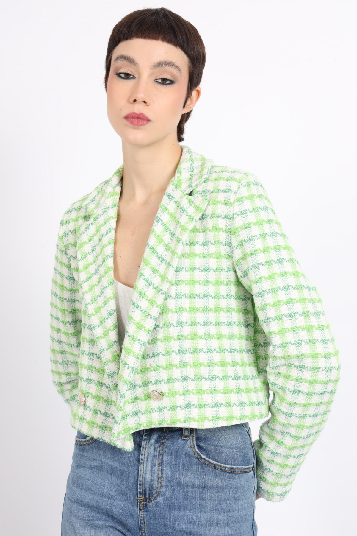 Cropped jacket