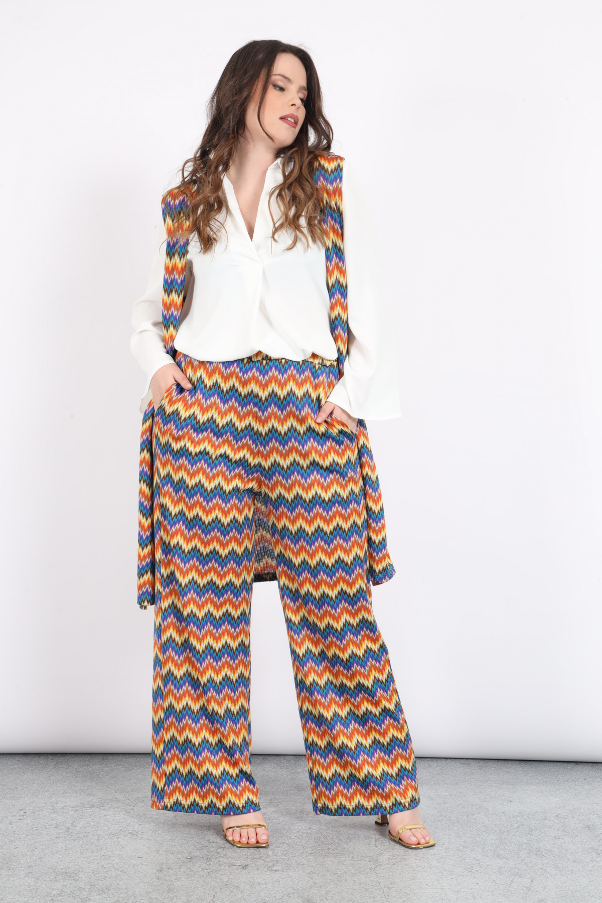 Multicolored trousers