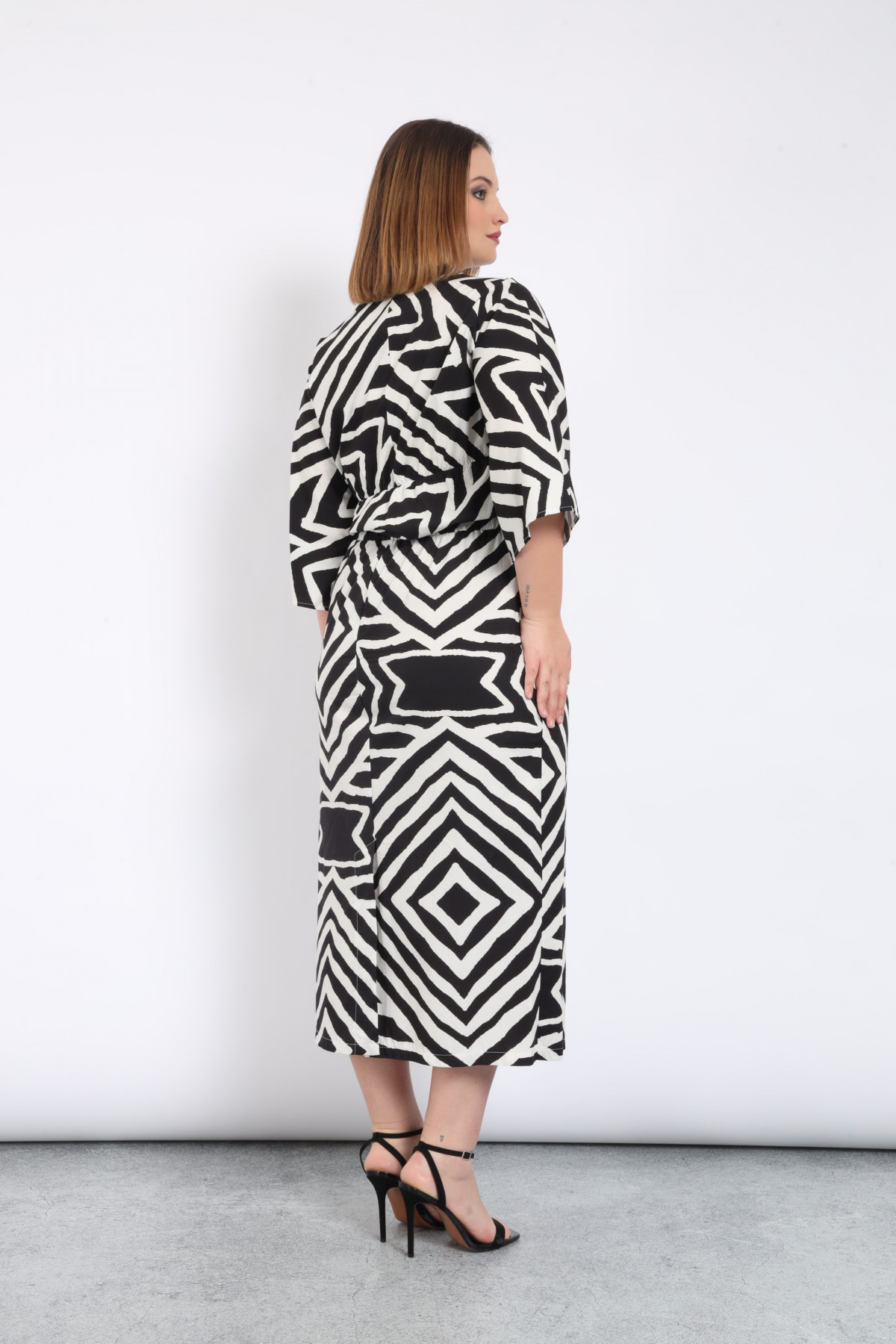 Skirt in Geometric Pattern