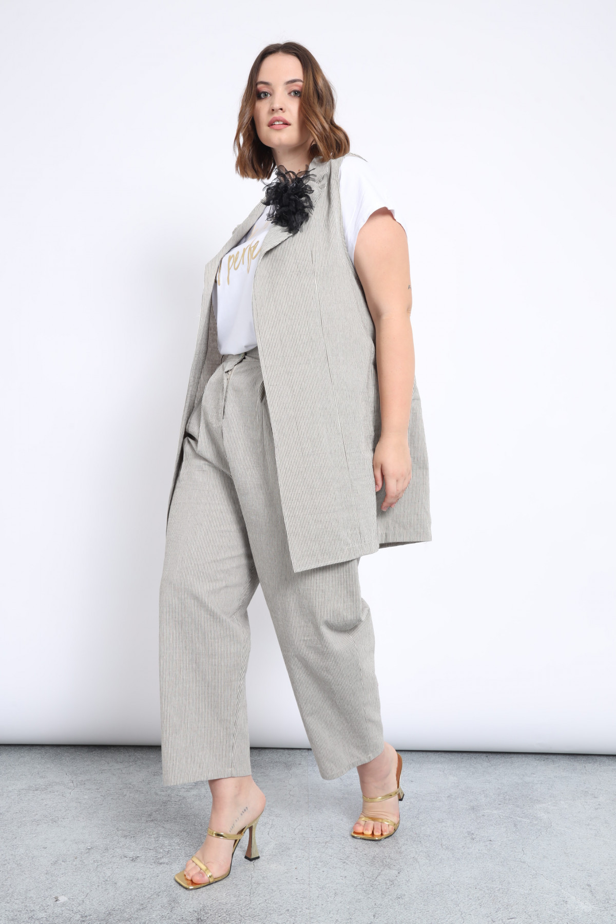 Optical Effect Pants