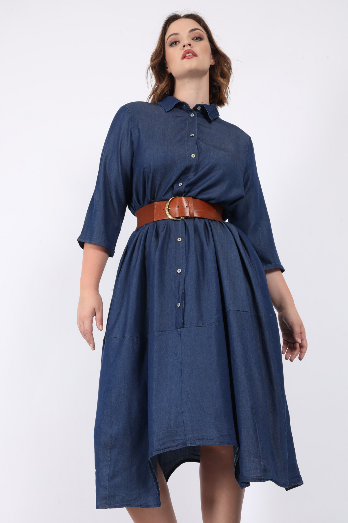 3/4 Shirt Dress