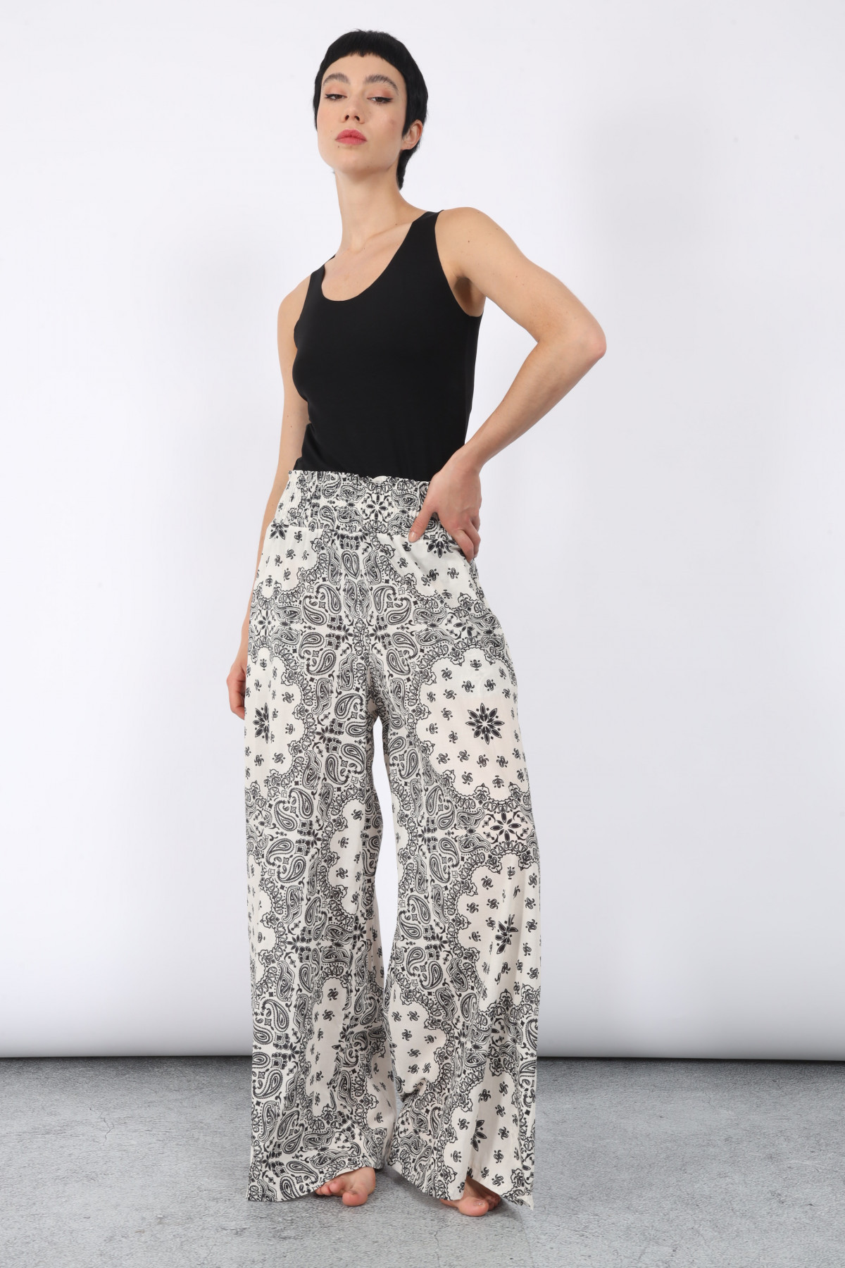 Bandana Style Pants