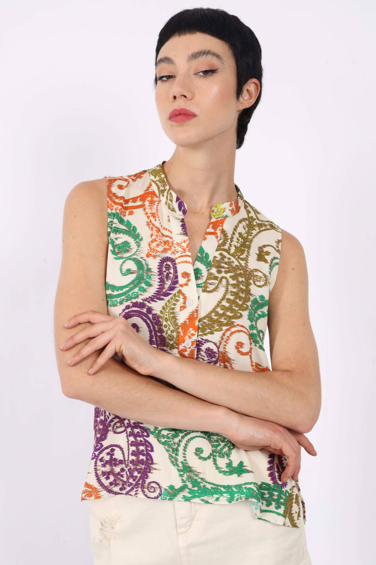 Cashmere Print Shirt
