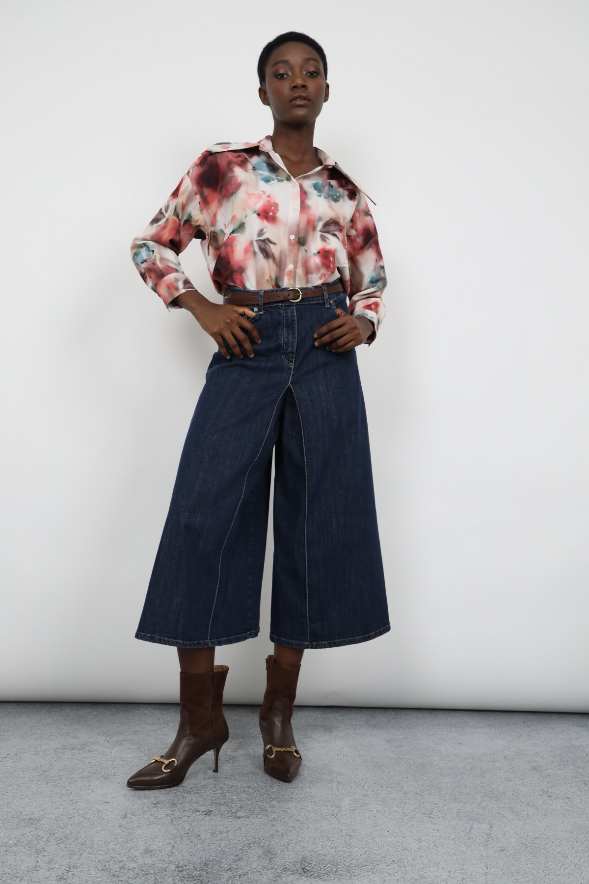 Pantskirt In Denim