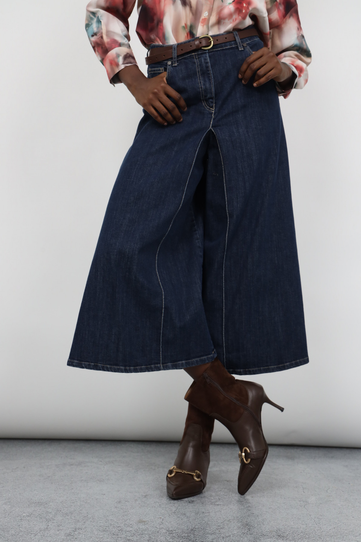 Pantskirt In Denim