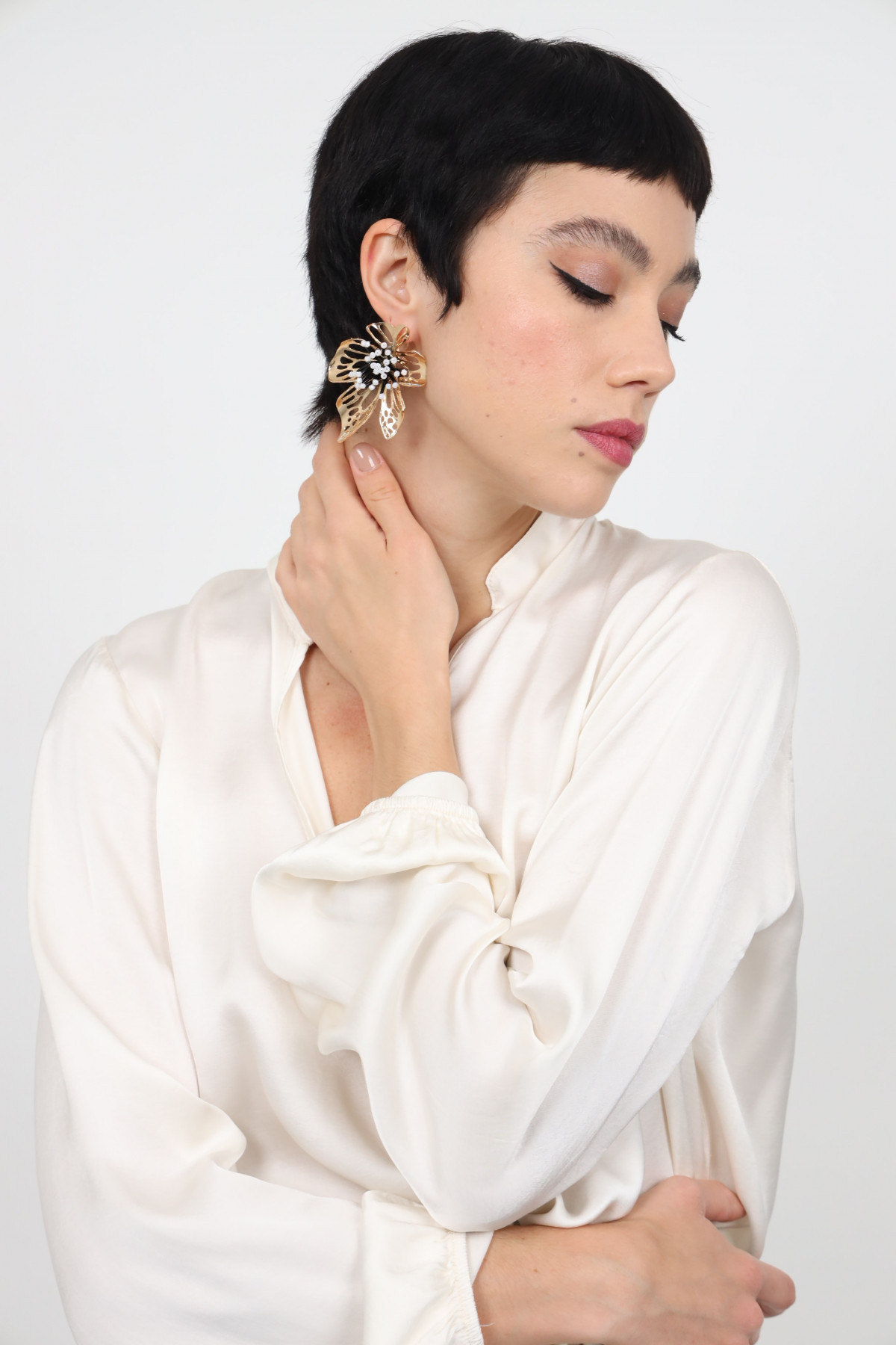 Herbarium earrings