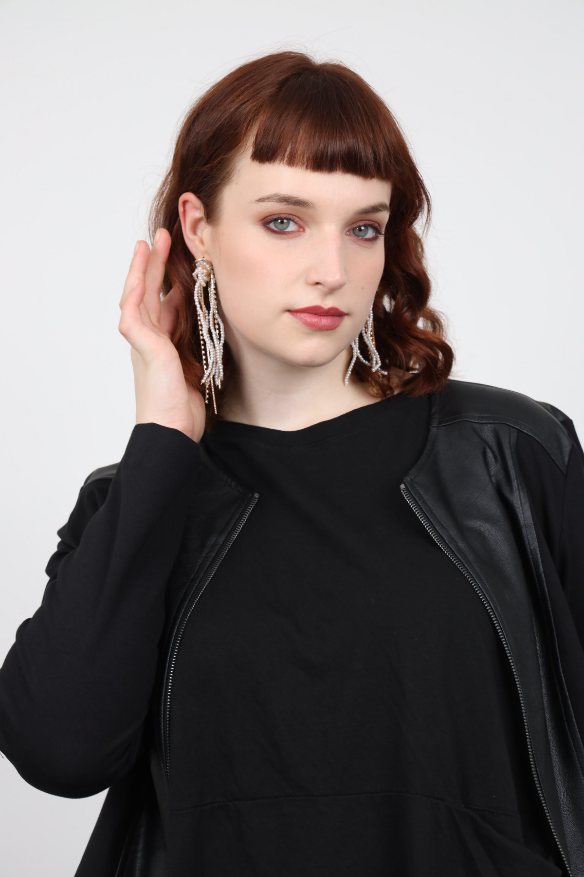 Pearl earrings