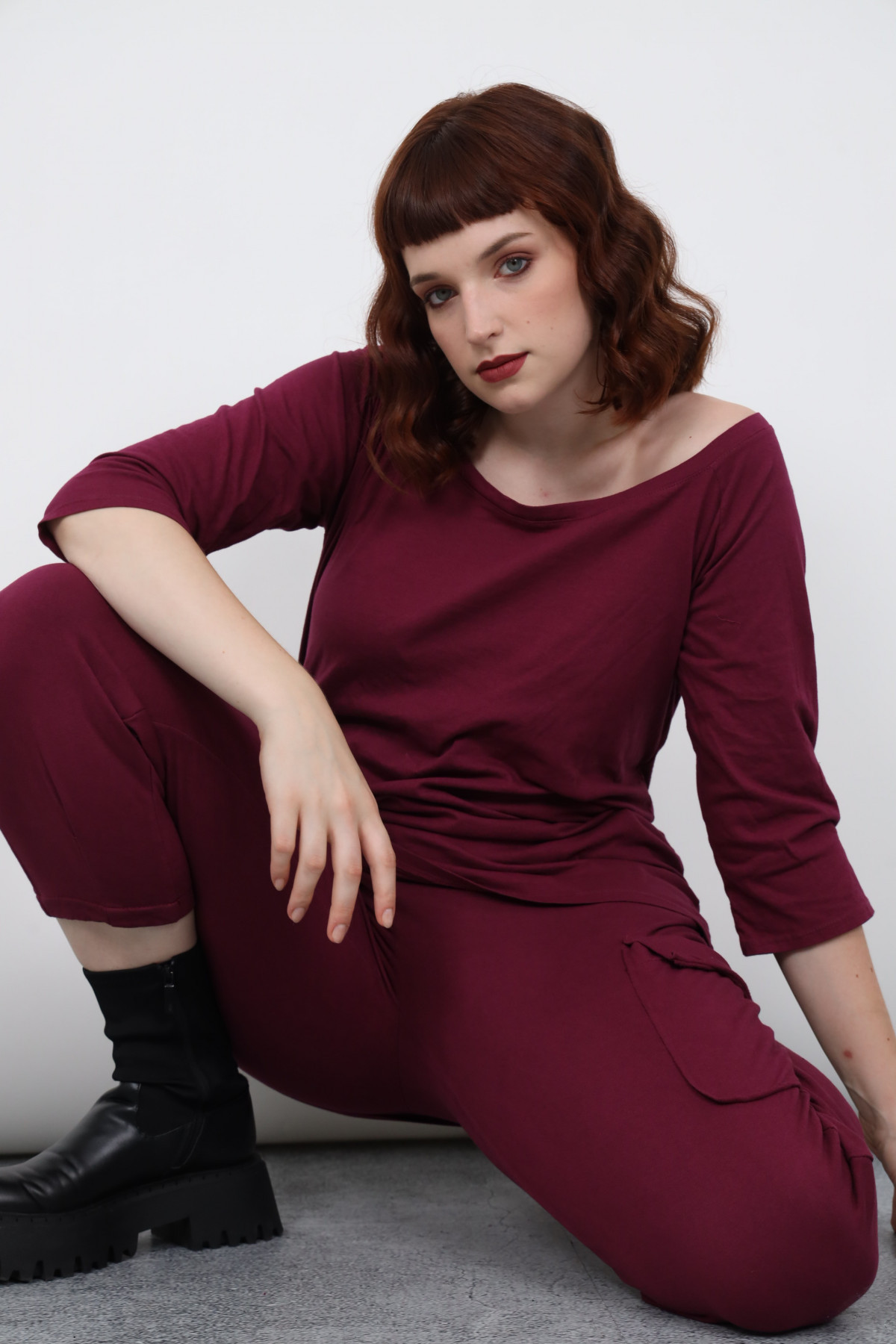 Open Shoulder Shirt