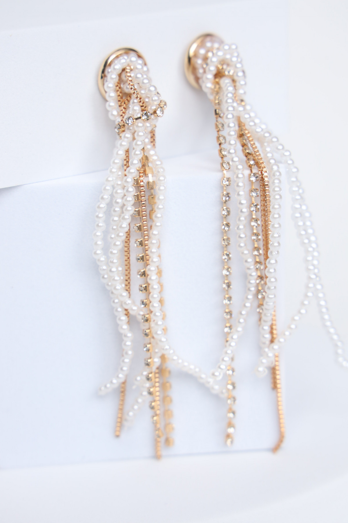 Pearl earrings