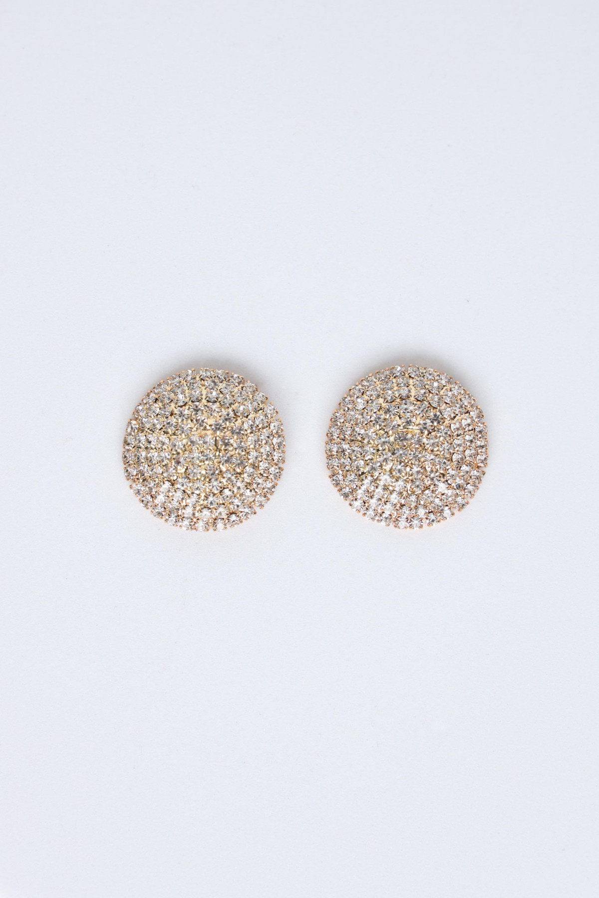Earrings With Rhinestones