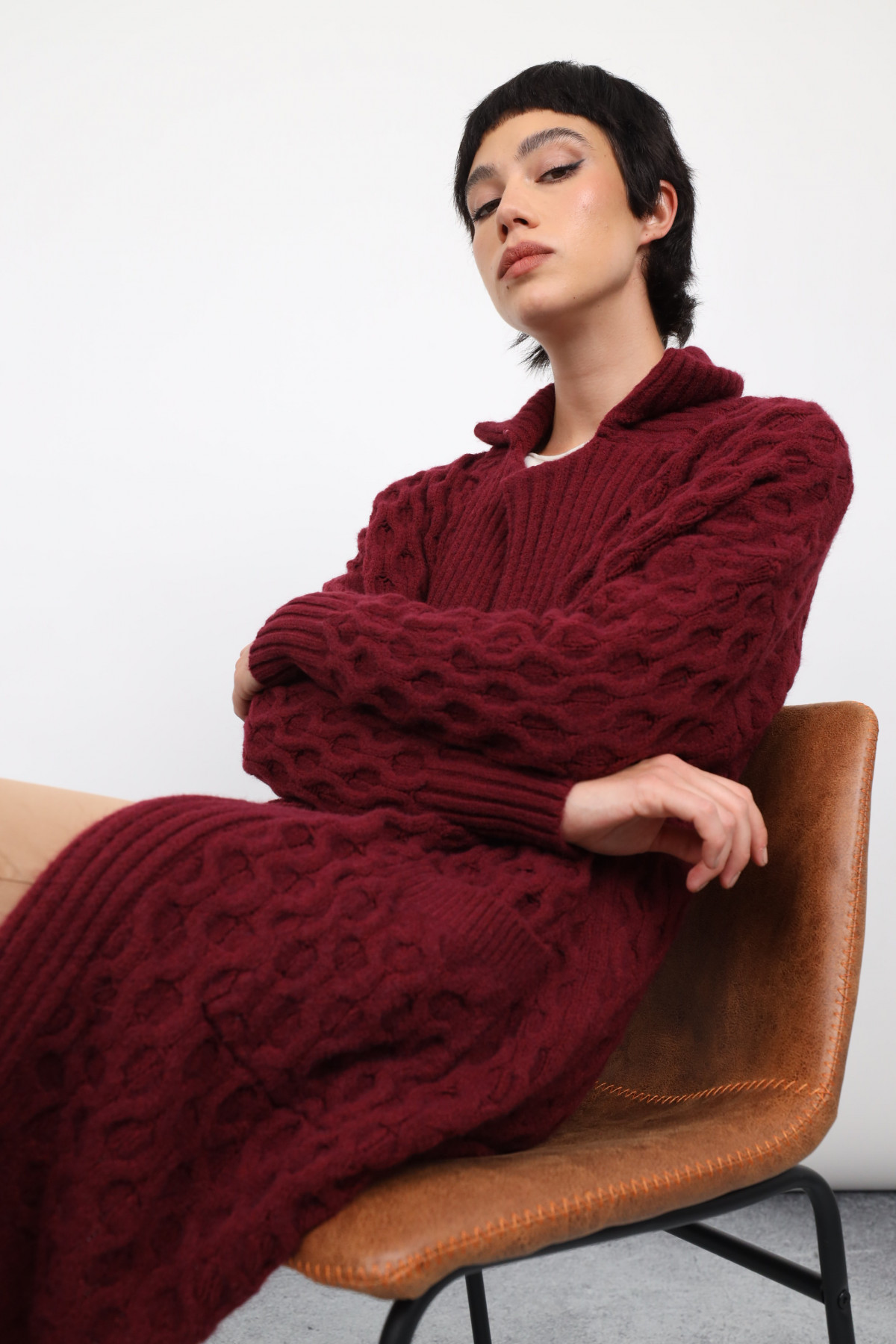 Cardigan With Collar