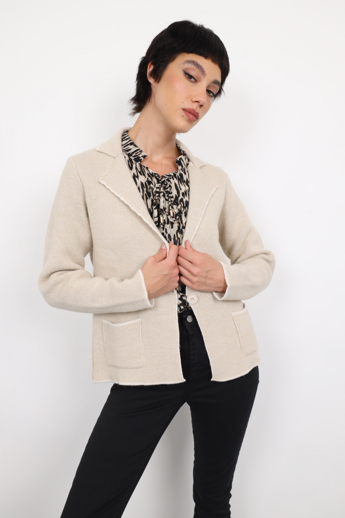 Jersey jacket