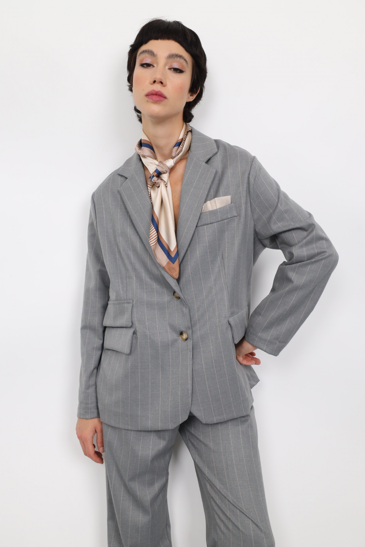 Nadelstreifen-Blazer