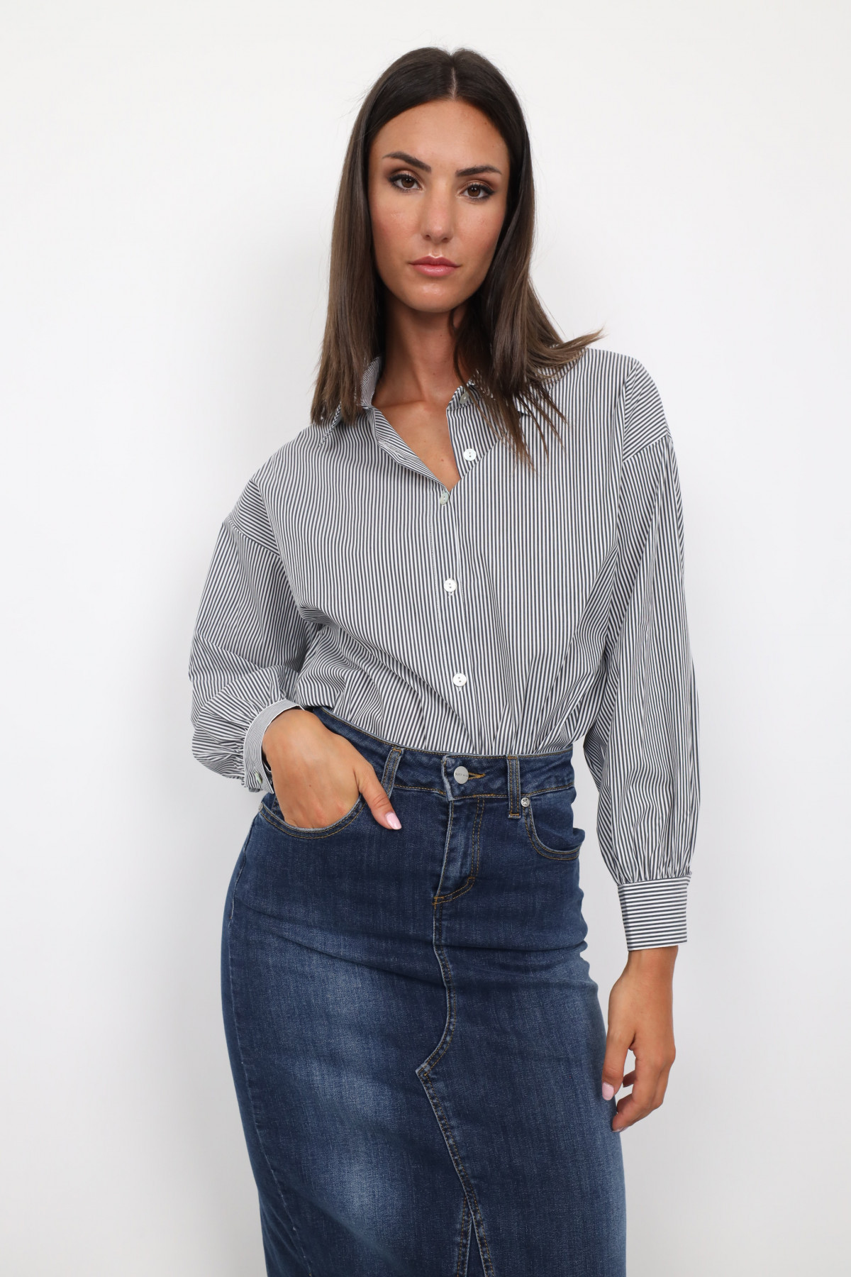 Pinstripe Shirt