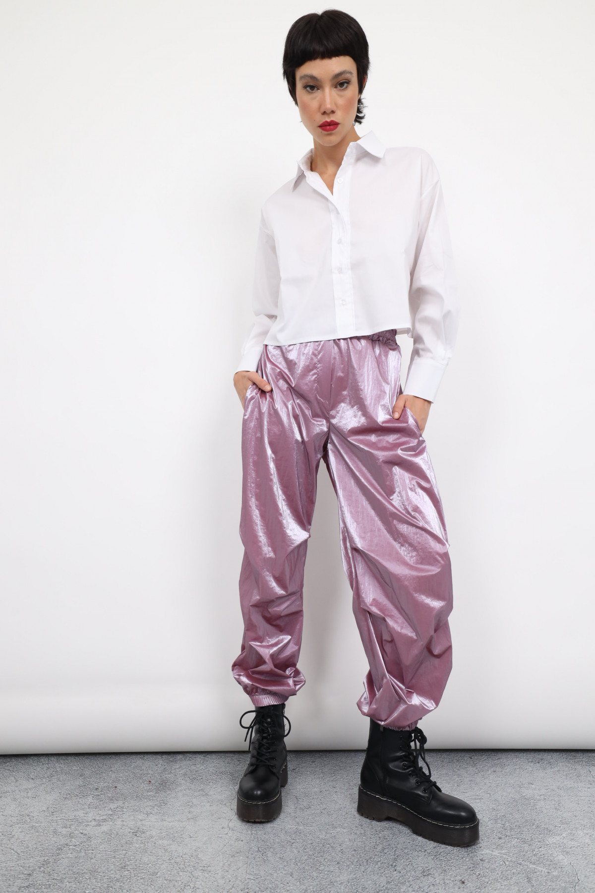 Laminated Pants