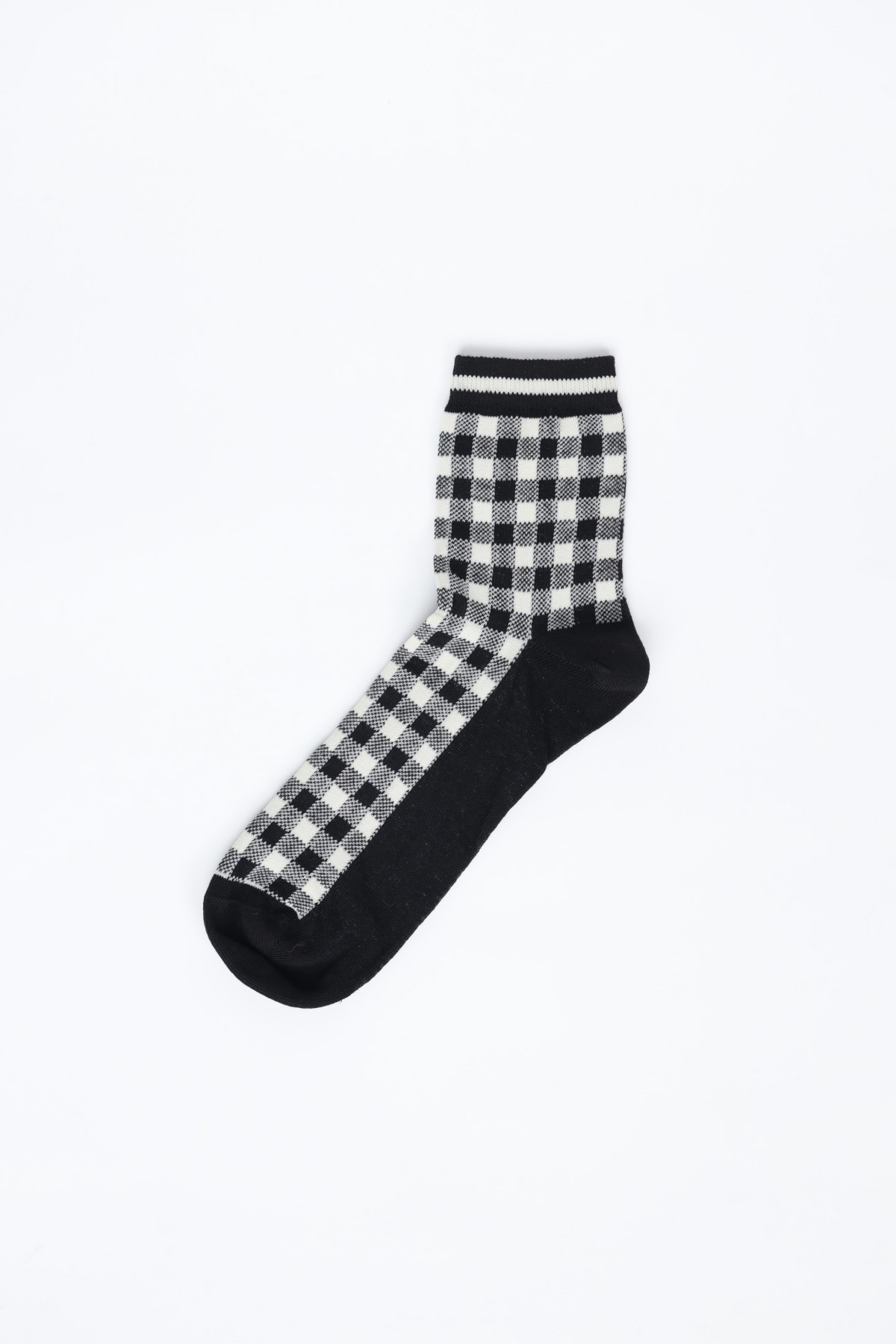 Schachbrettsocken