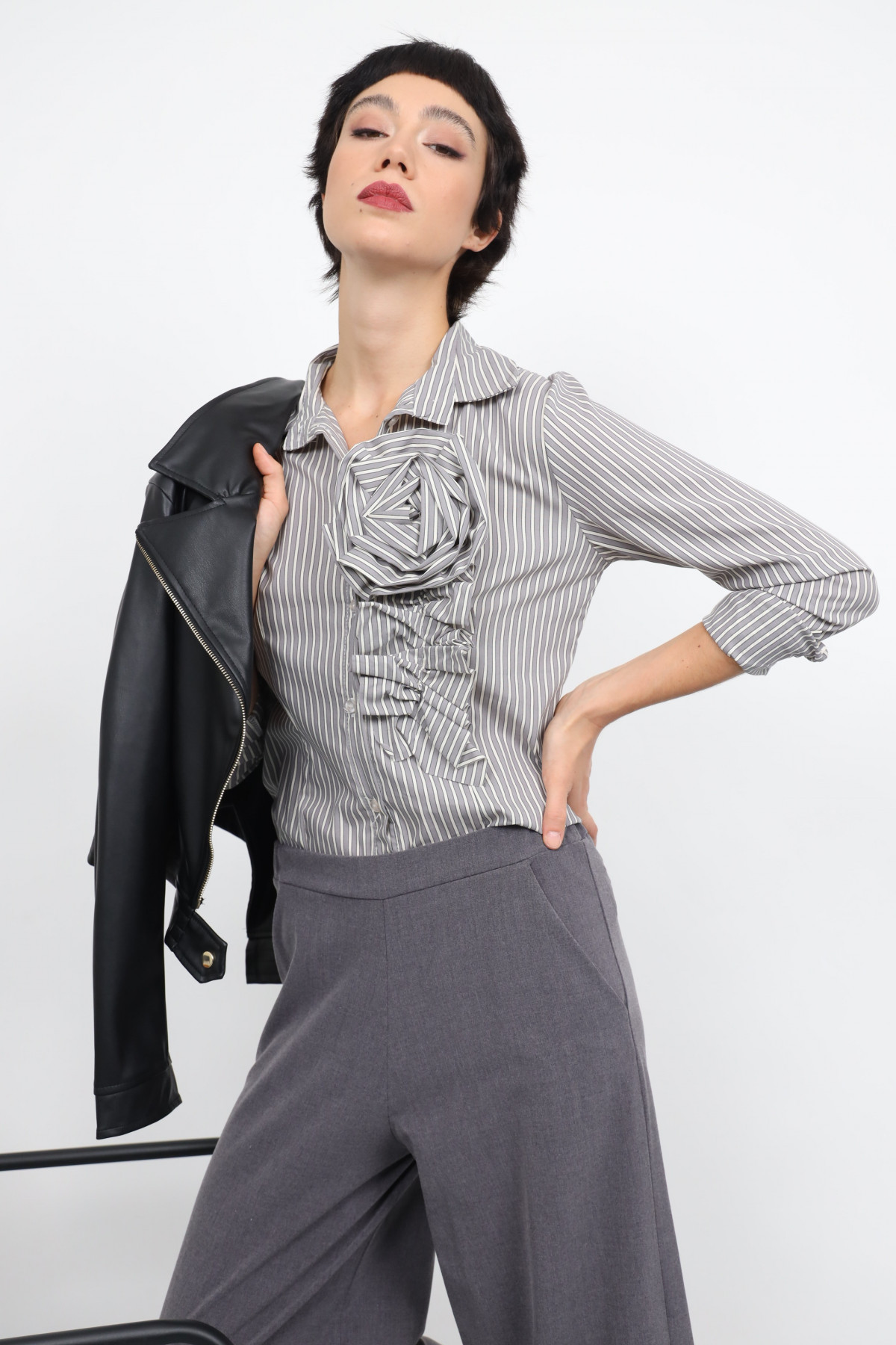 Shirt With Flower