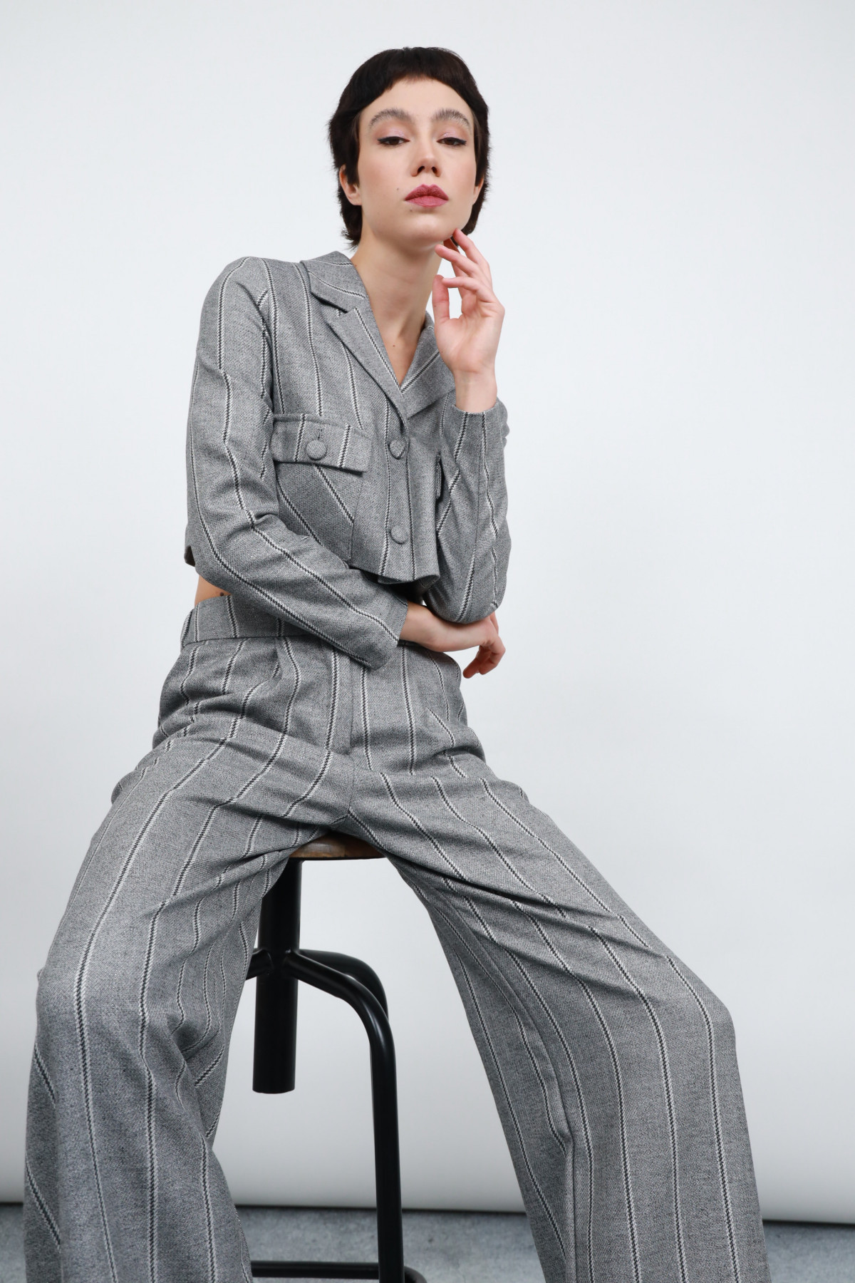 Ausgestellte Hose