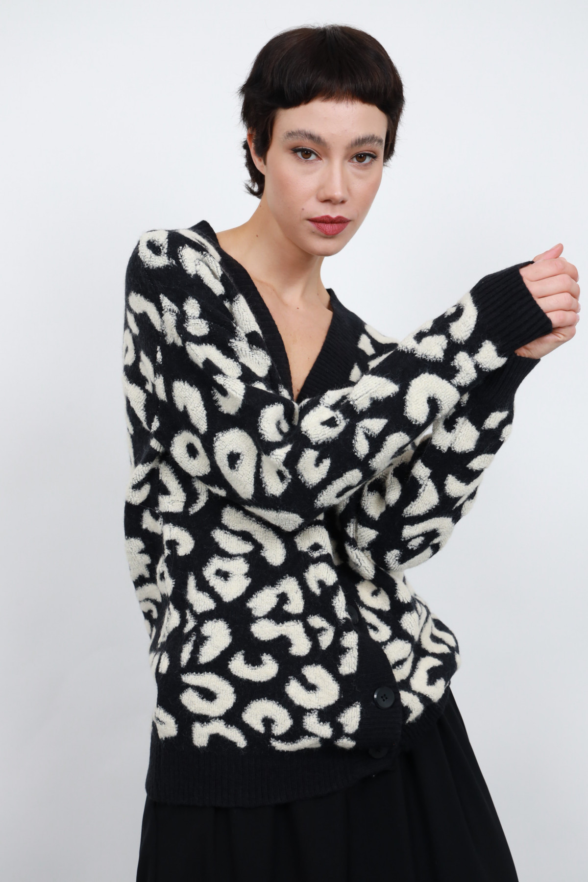 Spotted Cardigan