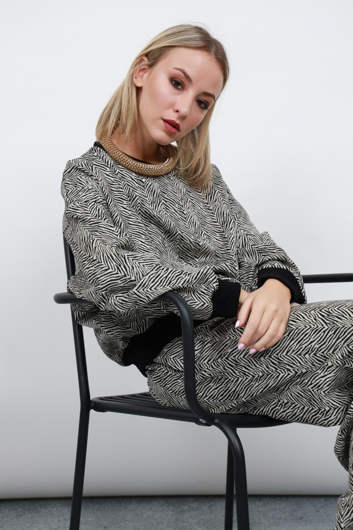 Zebra-Sweatshirt