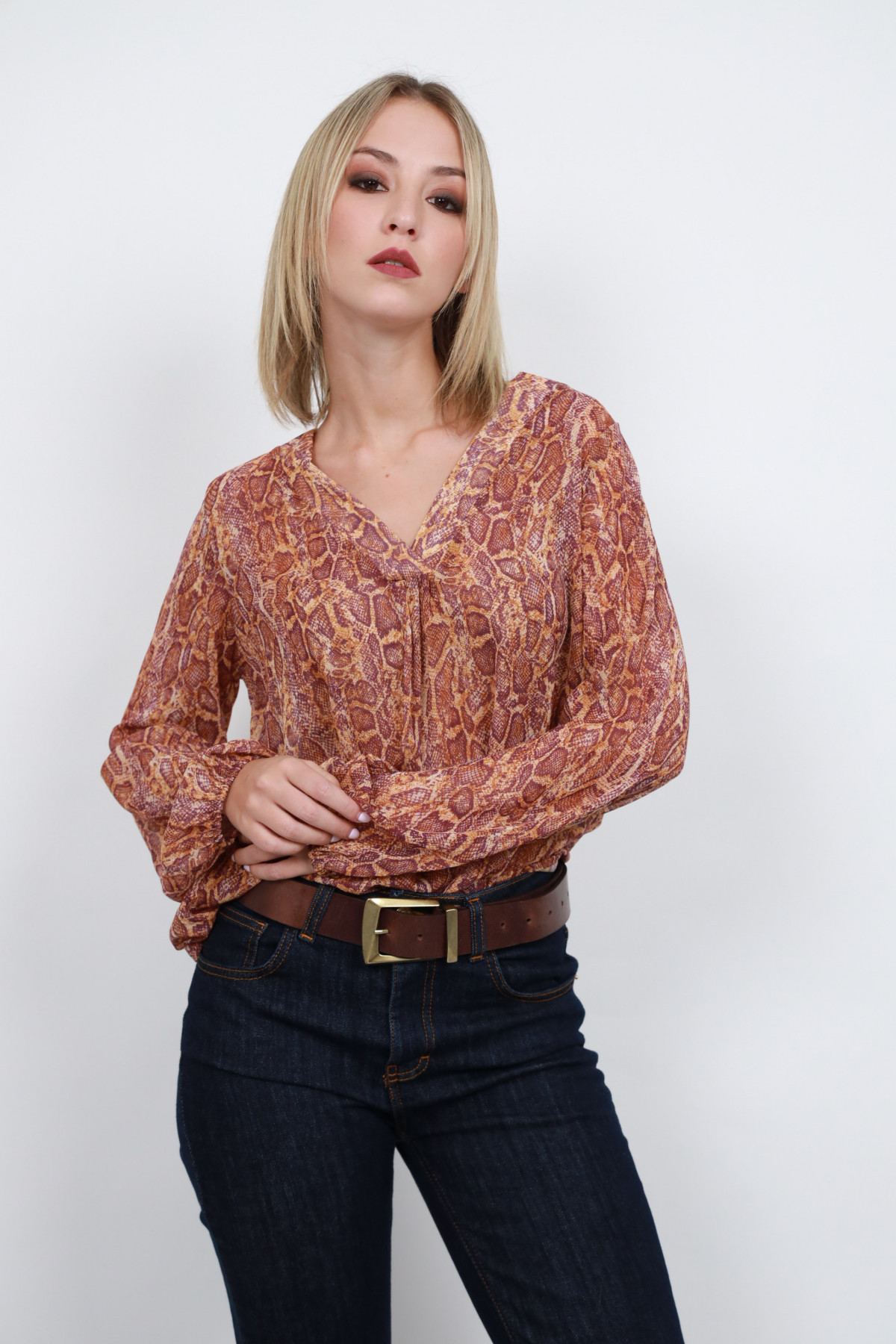 Python-Bluse