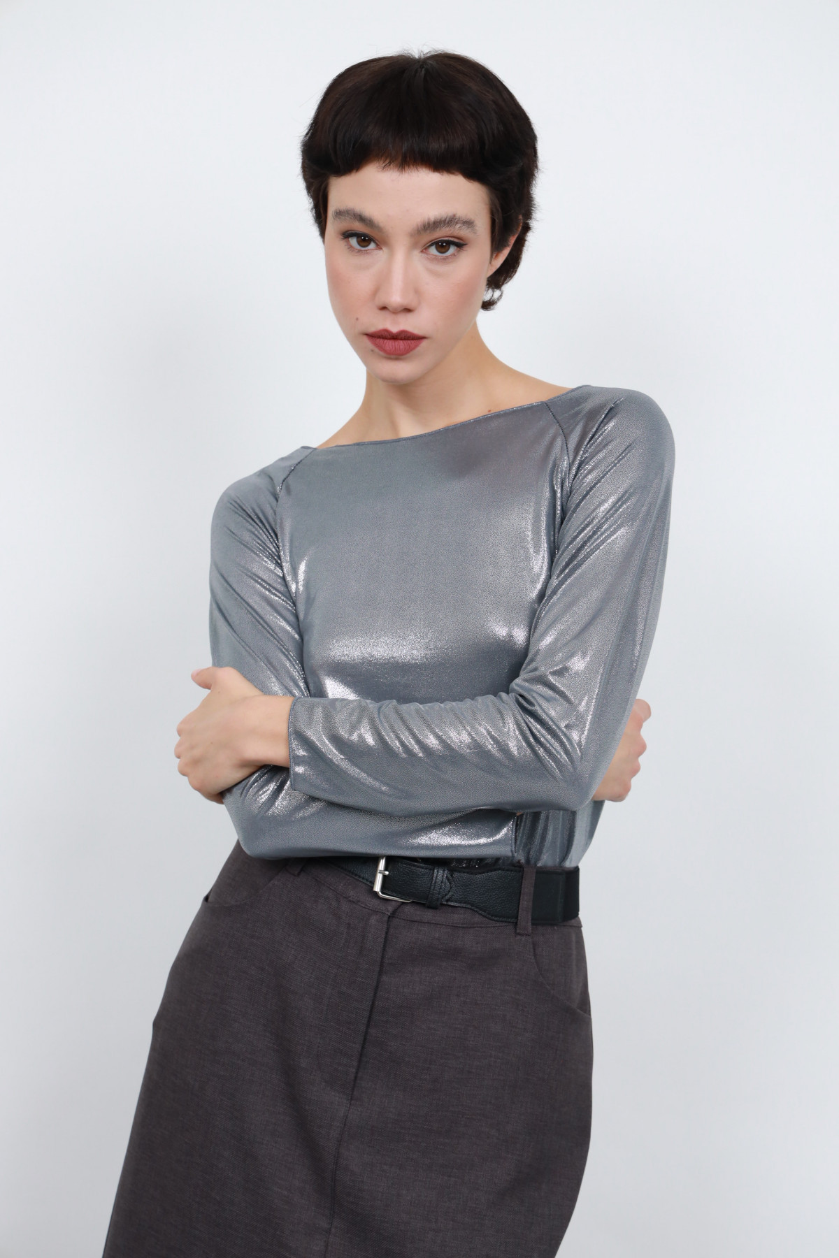 Laminated shirt