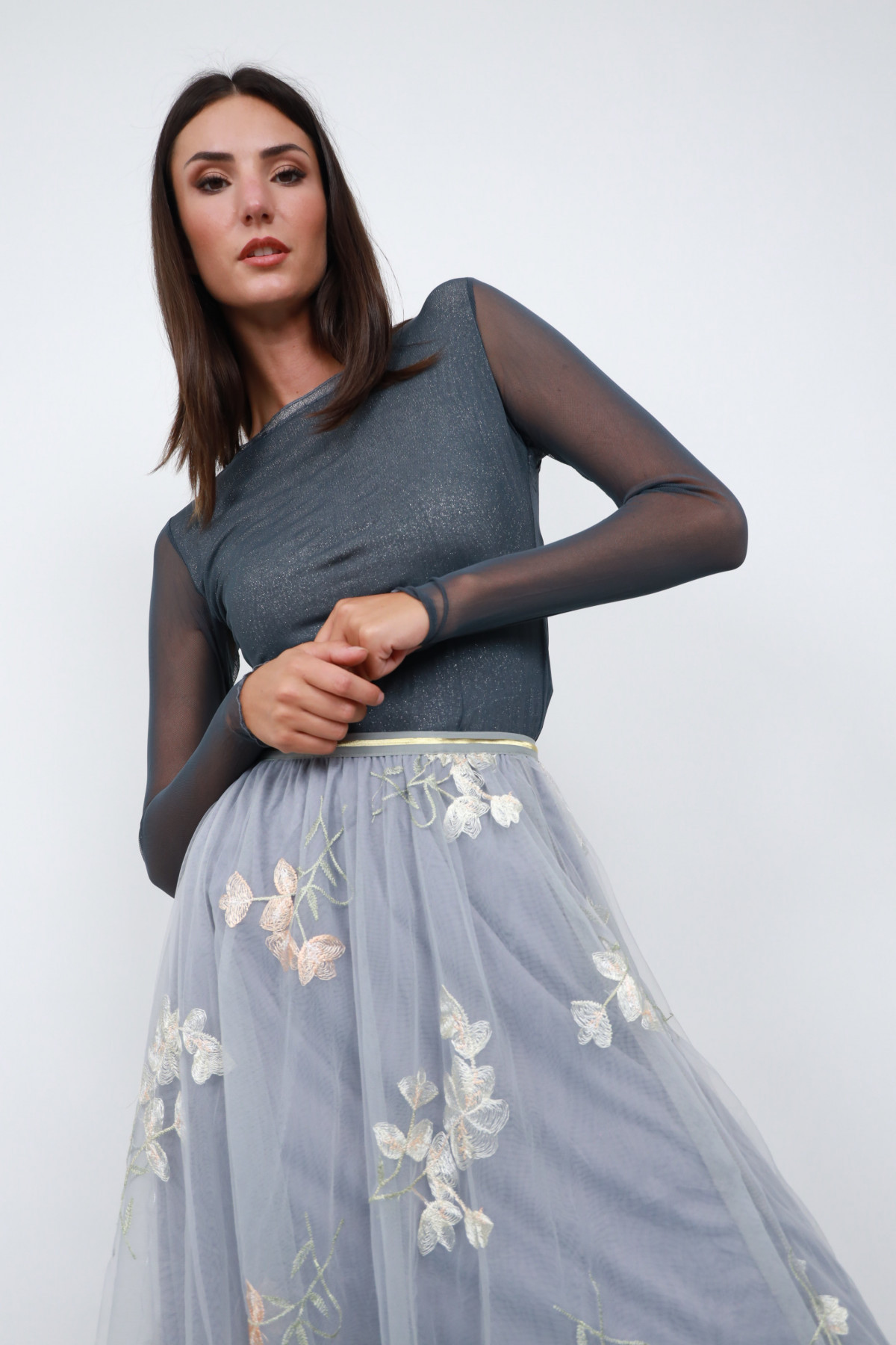 Lurex t-shirt