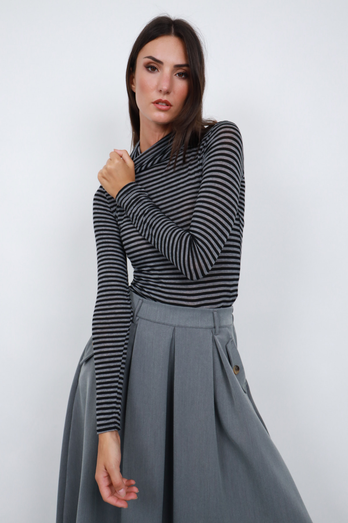 Striped Cycling Jersey