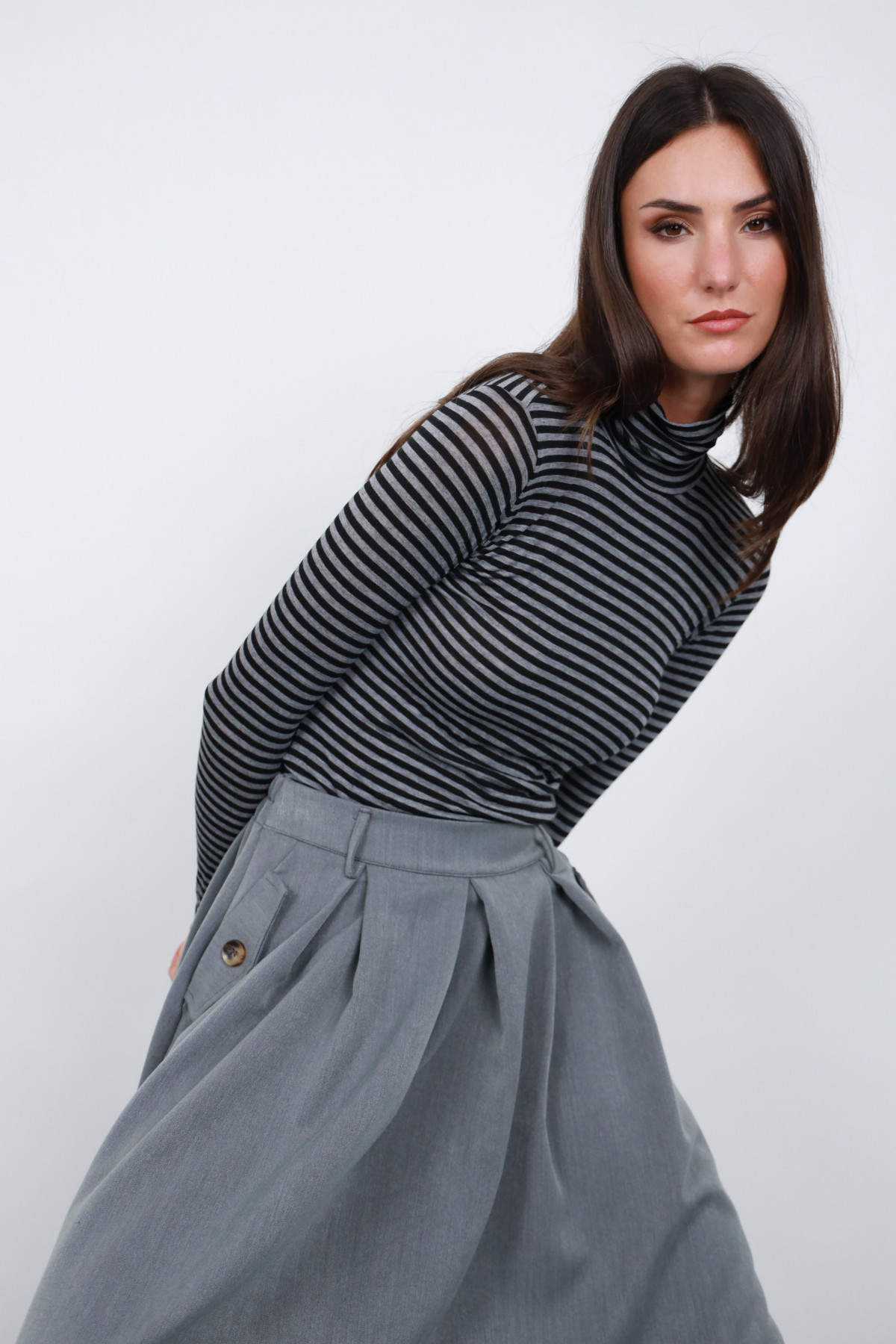 Striped Cycling Jersey