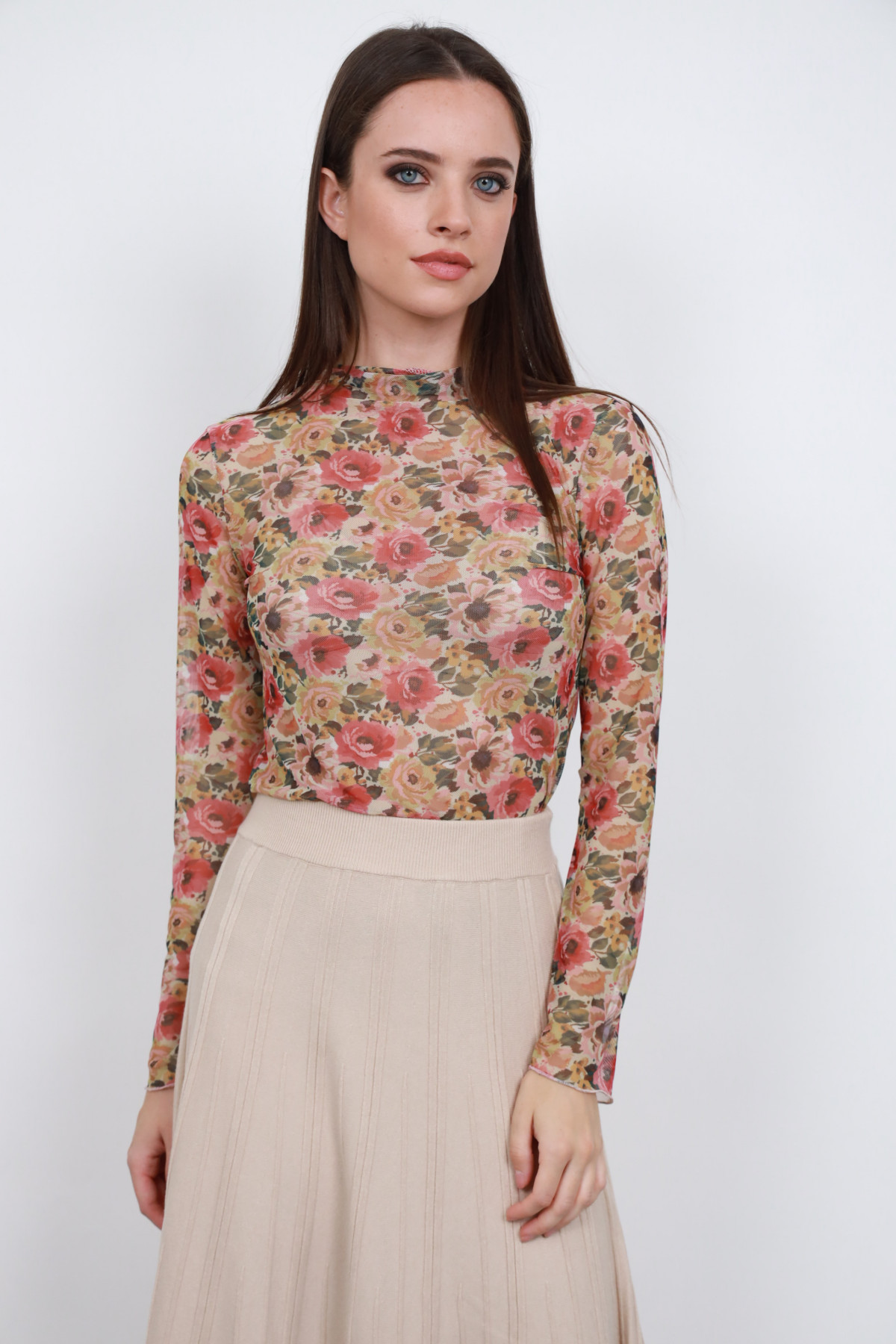 Floral Sweater