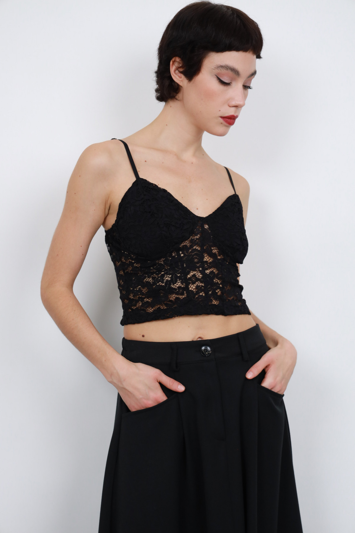 Lace Crop Top