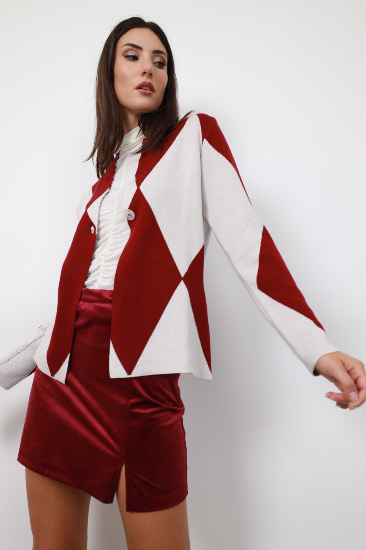 Diamant-Cardigan