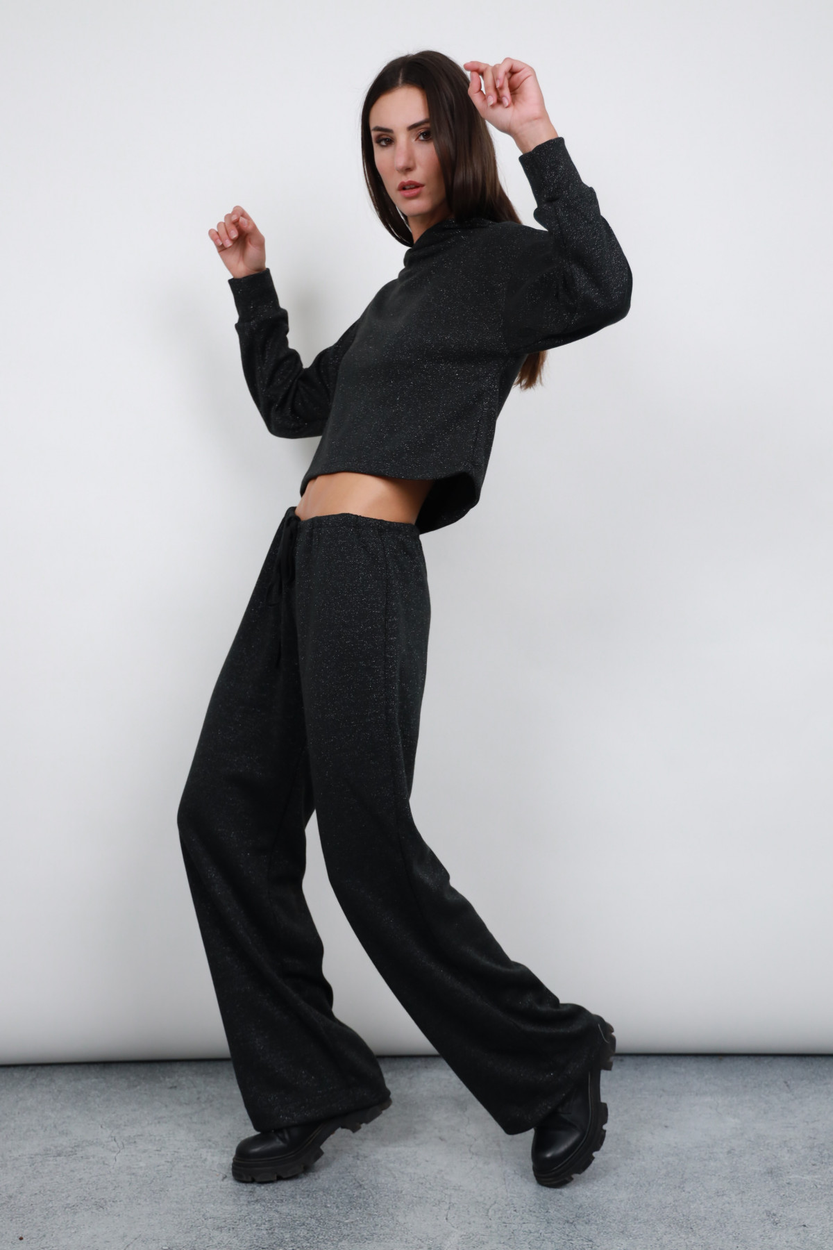 Lurex trousers
