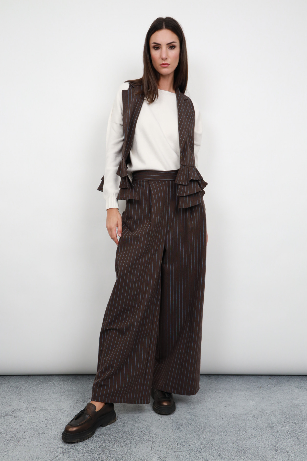 Pinstripe Pants