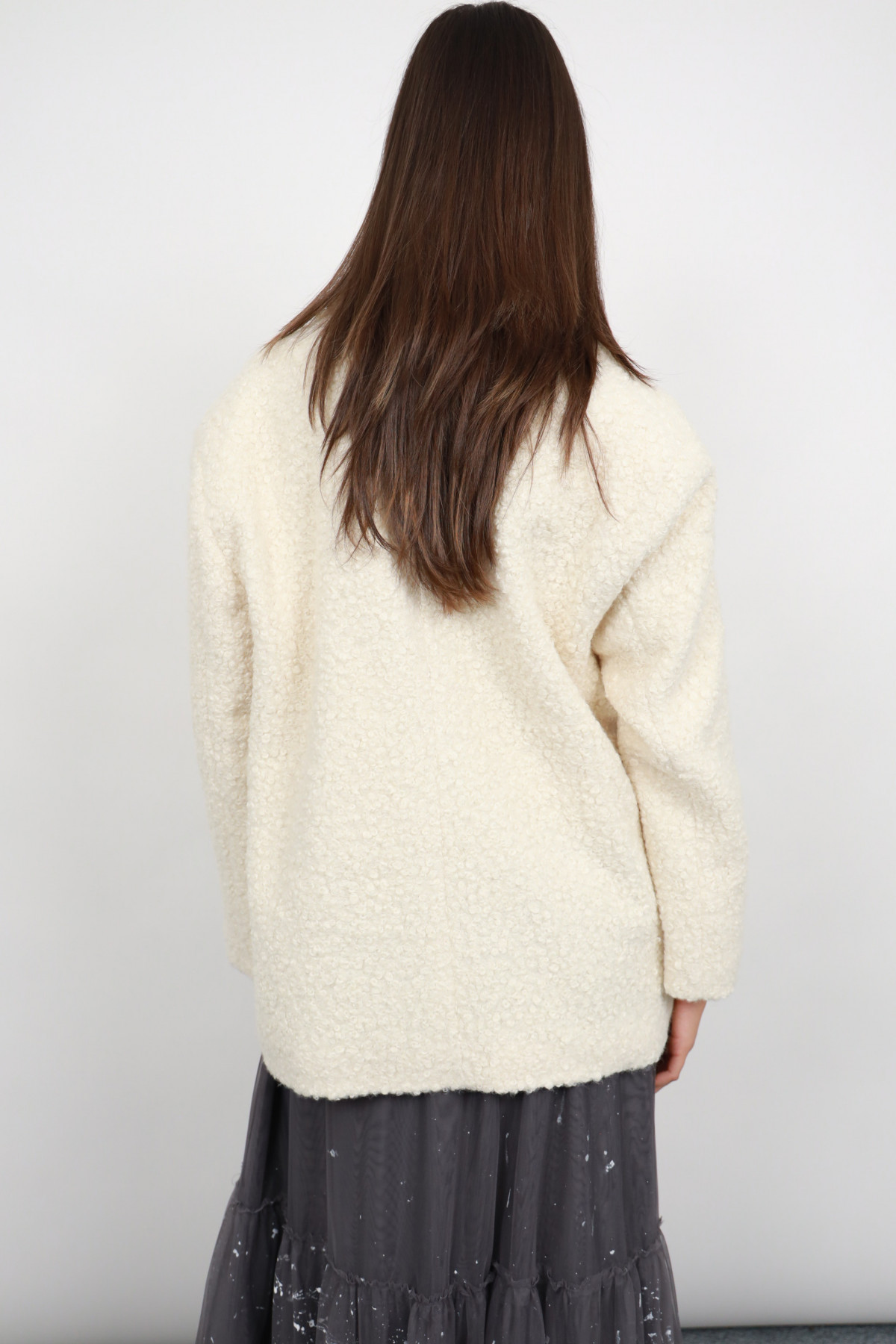 Bouclè coat