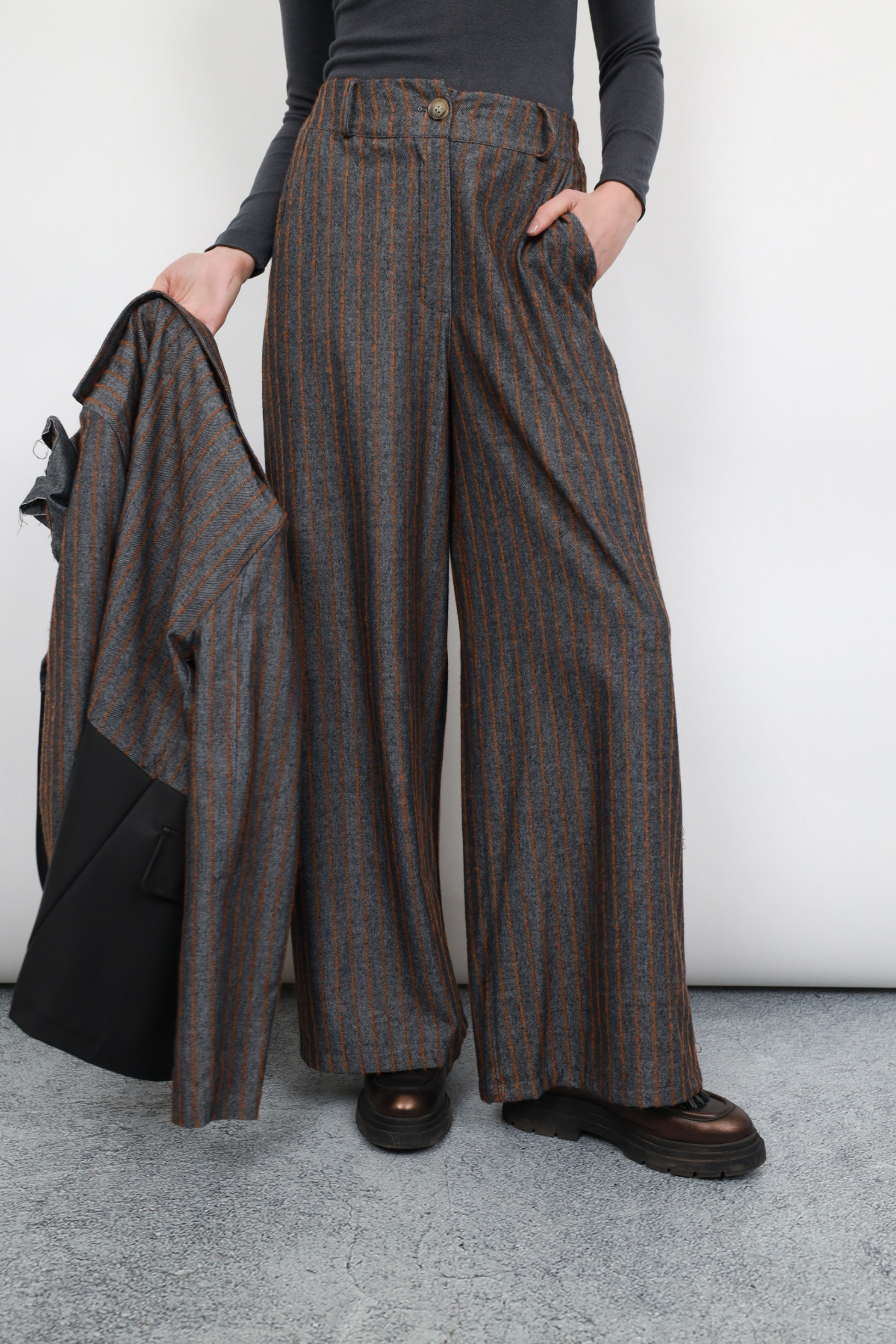 Pinstripe Pants