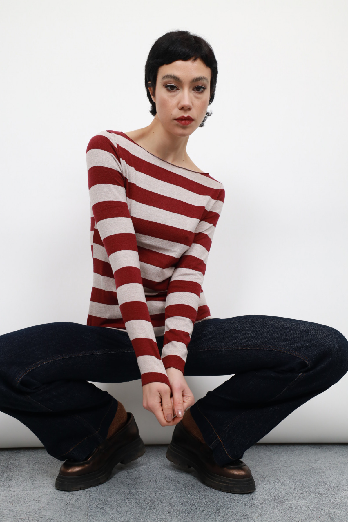 Boatneck sweater