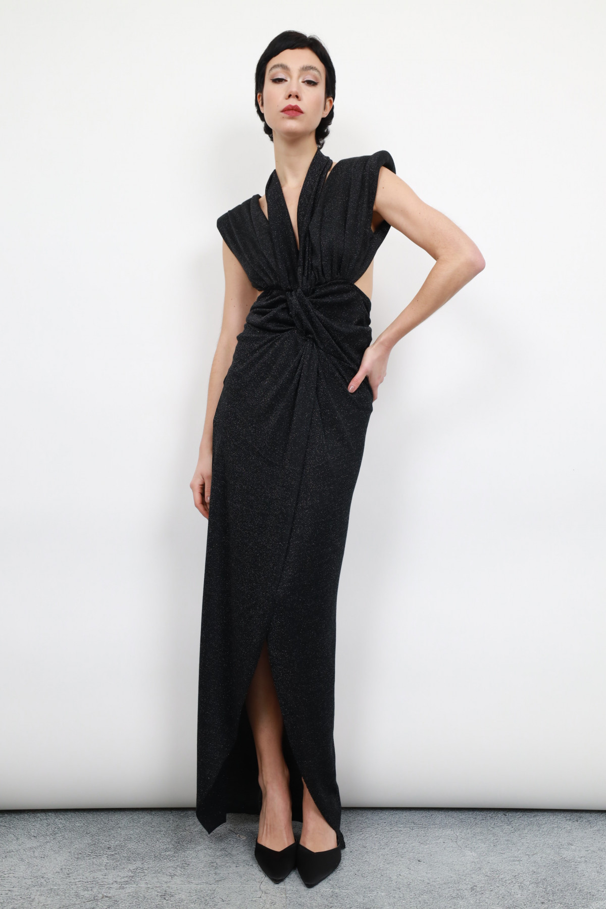 Long Lurex Dress