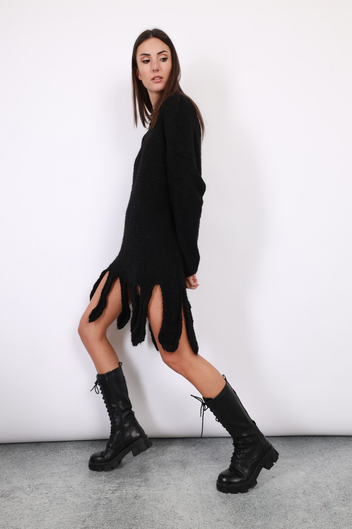 Perforiertes Kleid