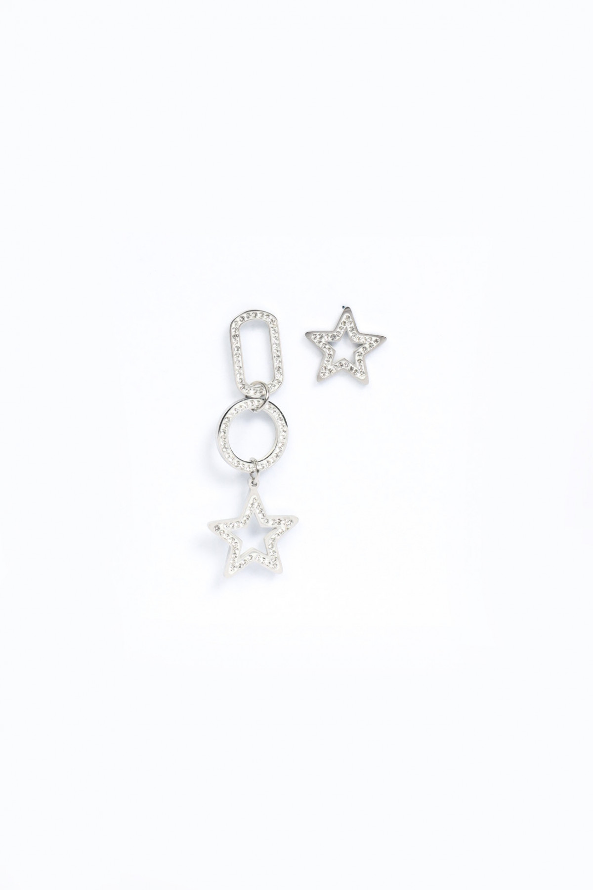 Double Star Earrings