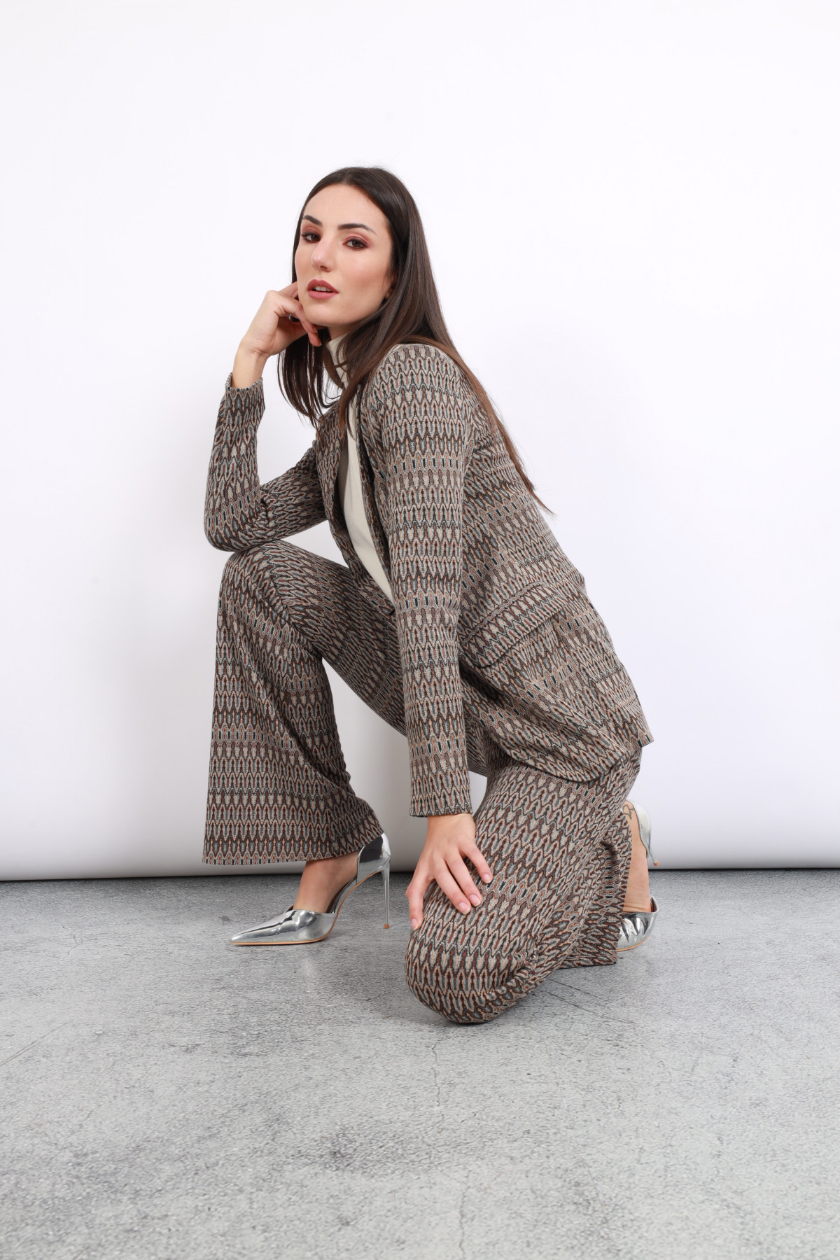 Patterned Trousers