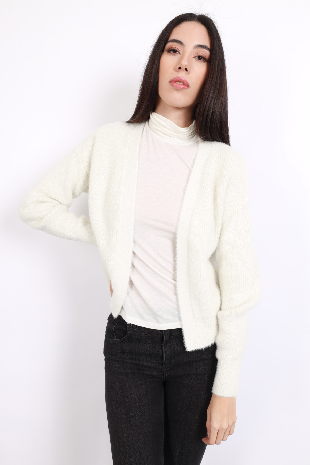 Crop-Cardigan