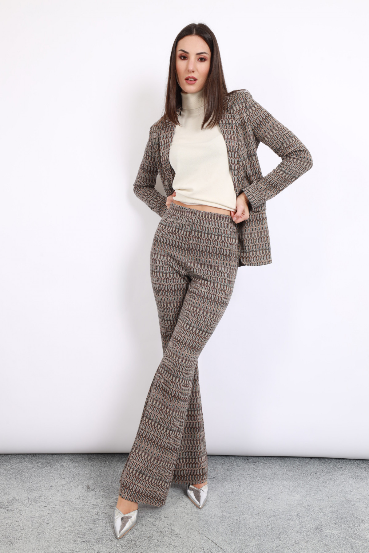 Patterned Trousers