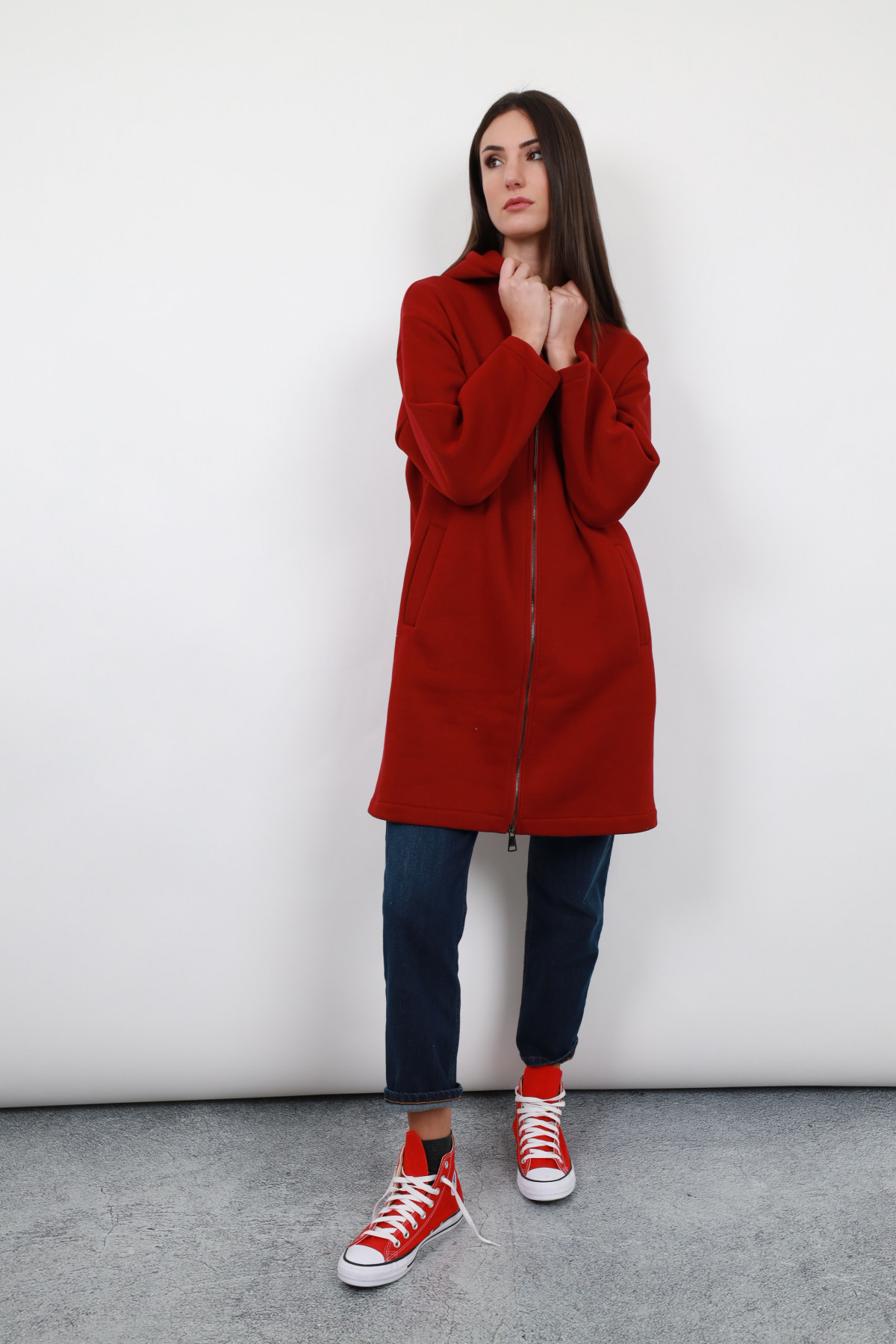 Long sweatshirt
