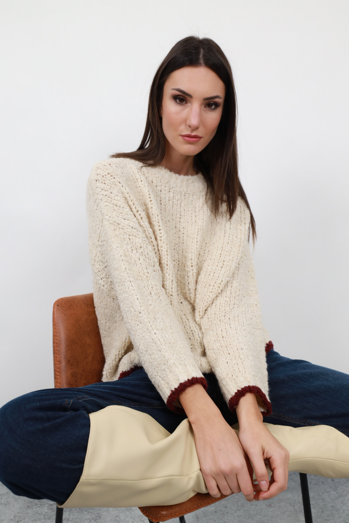 Pullover mit Rundhalsausschnitt